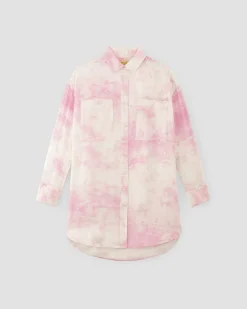 Everlane Tops*The x Marques' Almeida Satin Tie-Dye Shirt