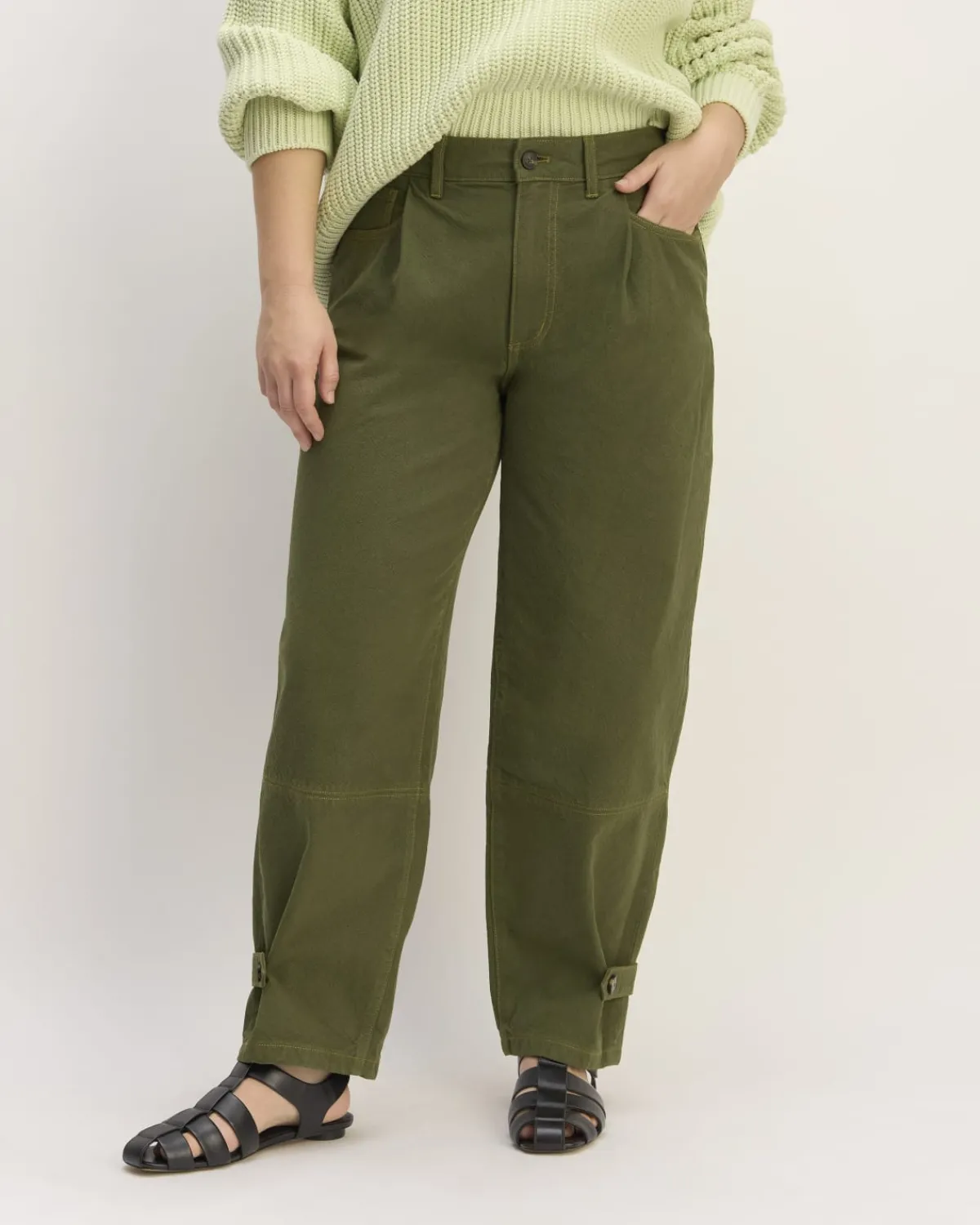 Everlane Pants|Barrel Pants*The x Marques' Almeida Canvas Oversized Barrel Pant