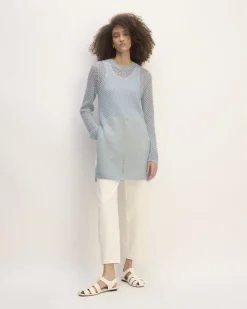 Everlane Sweaters|Crew Sweaters*The x Marques' Almeida Alpaca Mesh Tunic Mist
