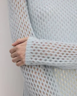 Everlane Sweaters|Crew Sweaters*The x Marques' Almeida Alpaca Mesh Tunic Mist