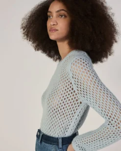 Everlane Sweaters|Crew Sweaters*The x Marques' Almeida Alpaca Mesh Tunic Mist