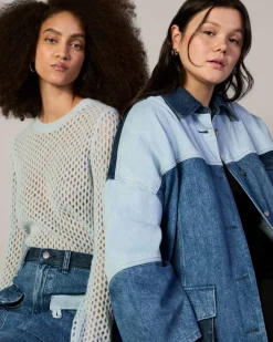 Everlane Sweaters|Crew Sweaters*The x Marques' Almeida Alpaca Mesh Tunic Mist