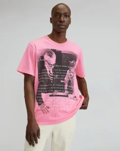 Everlane Tees|Tees*The Everyone Recycled Graphic Tee Carnation Pink