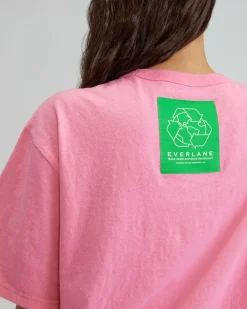 Everlane Tees|Tees*The Everyone Recycled Graphic Tee Carnation Pink