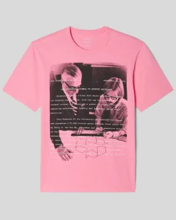 Everlane Tees|Tees*The Everyone Recycled Graphic Tee Carnation Pink