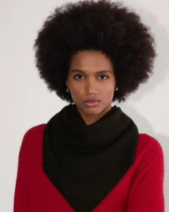Everlane Accessories|Scarves & Beanies*The Feather Cashmere Bandana Black