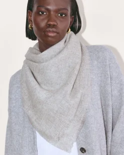 Everlane Accessories|Scarves & Beanies*The Feather Cashmere Bandana Black