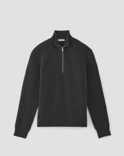 Everlane Sweaters|Turtleneck Sweaters*The Felted Merino Half-Zip Sweater