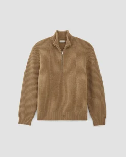 Everlane Sweaters|Turtleneck Sweaters*The Felted Merino Half-Zip Sweater