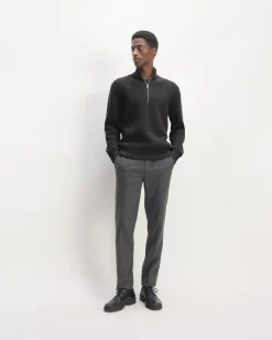 Everlane Sweaters|Turtleneck Sweaters*The Felted Merino Half-Zip Sweater