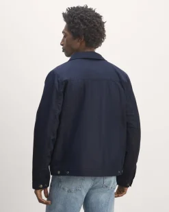 Everlane Jackets & Coats|Shirts*The Filled Harrington Jacket Black