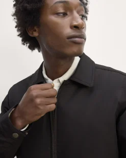 Everlane Jackets & Coats|Shirts*The Filled Harrington Jacket Black