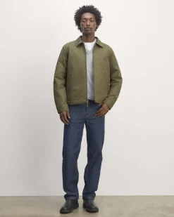 Everlane Jackets & Coats|Shirts*The Filled Harrington Jacket Black
