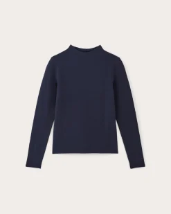 Everlane Tees|Long Sleeve Tees*The Form Funnel-Neck Tee