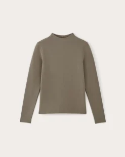 Everlane Tees|Long Sleeve Tees*The Form Funnel-Neck Tee
