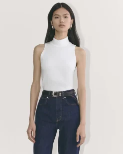 Everlane Tees|Tank Tops*The Form Mock-Neck Tank
