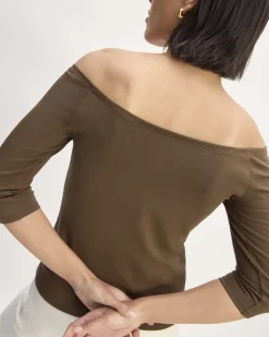 Everlane Tops*The Form Off-Shoulder Top