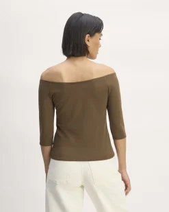 Everlane Tops*The Form Off-Shoulder Top