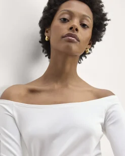 Everlane Tops*The Form Off-Shoulder Top