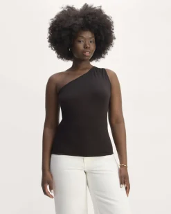 Everlane Tops*The Form One-Shoulder Tank