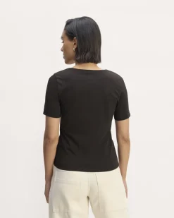 Everlane Tees|Short Sleeve Tees*The Form Scoop-Neck Tee