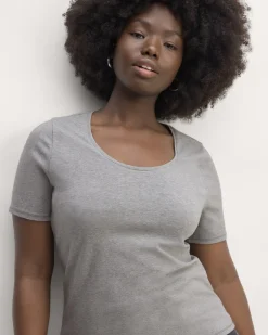 Everlane Tees|Short Sleeve Tees*The Form Scoop-Neck Tee