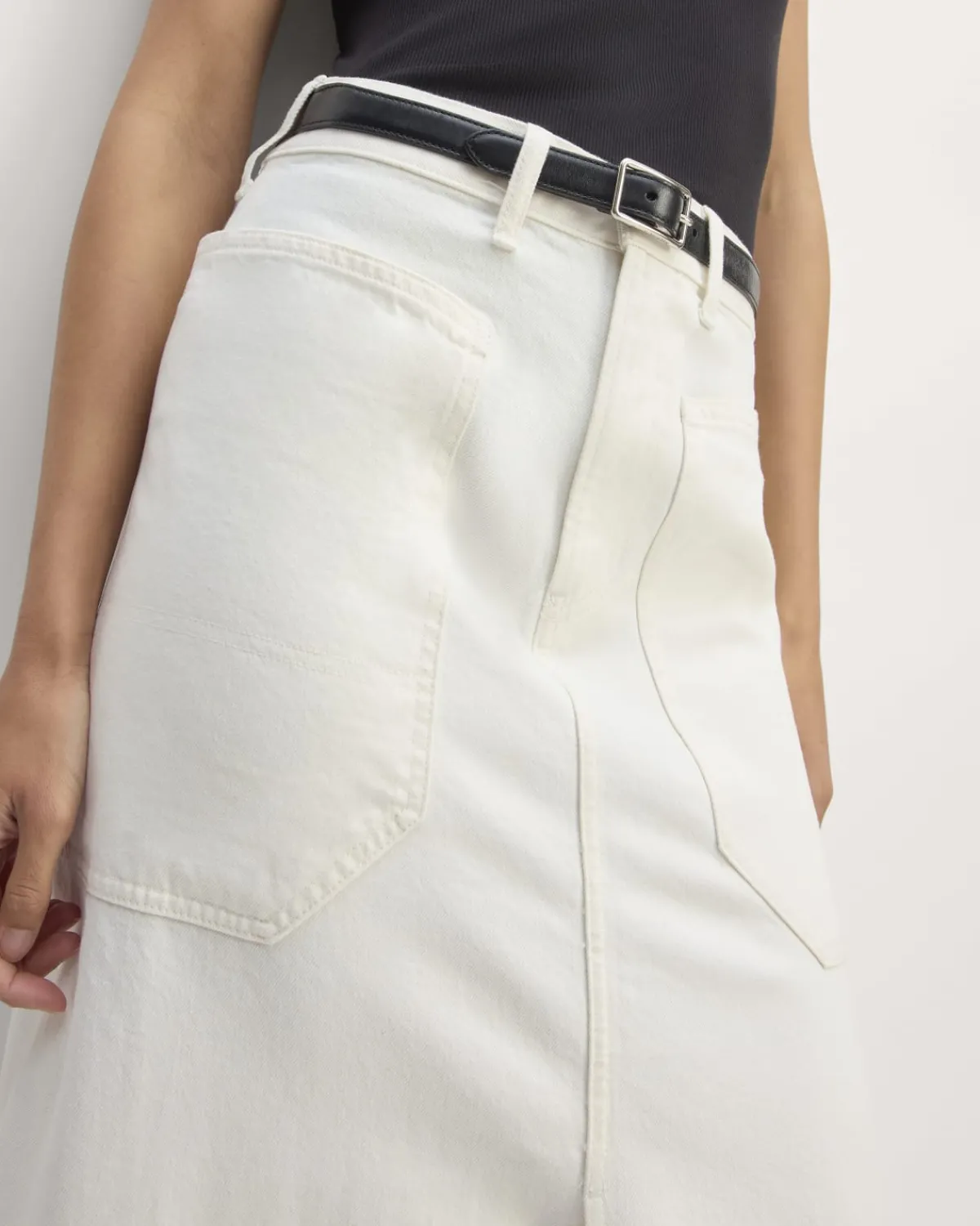 Everlane Shorts & Skirts|Jeans*The Gardener Skirt Bone