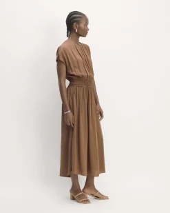 Everlane Dresses*The Gathered Midi Dress