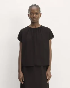 Everlane Tops*The Gathered Neck Top
