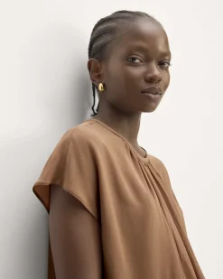 Everlane Tops*The Gathered Neck Top