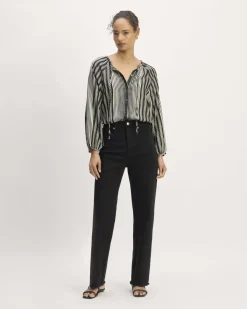 Everlane Tops*The Gathered Shirt in Butterlite