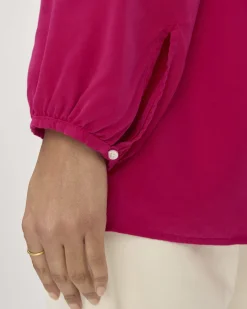 Everlane Tops*The Gathered Shirt in Butterlite
