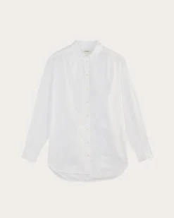Everlane Tops*The Gathered Shirt in Silky Cotton
