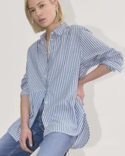 Everlane Tops*The Gathered Shirt in Silky Cotton
