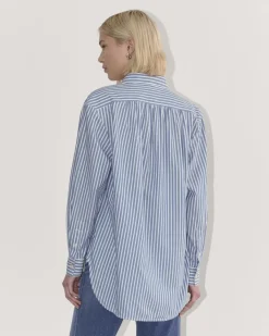 Everlane Tops*The Gathered Shirt in Silky Cotton