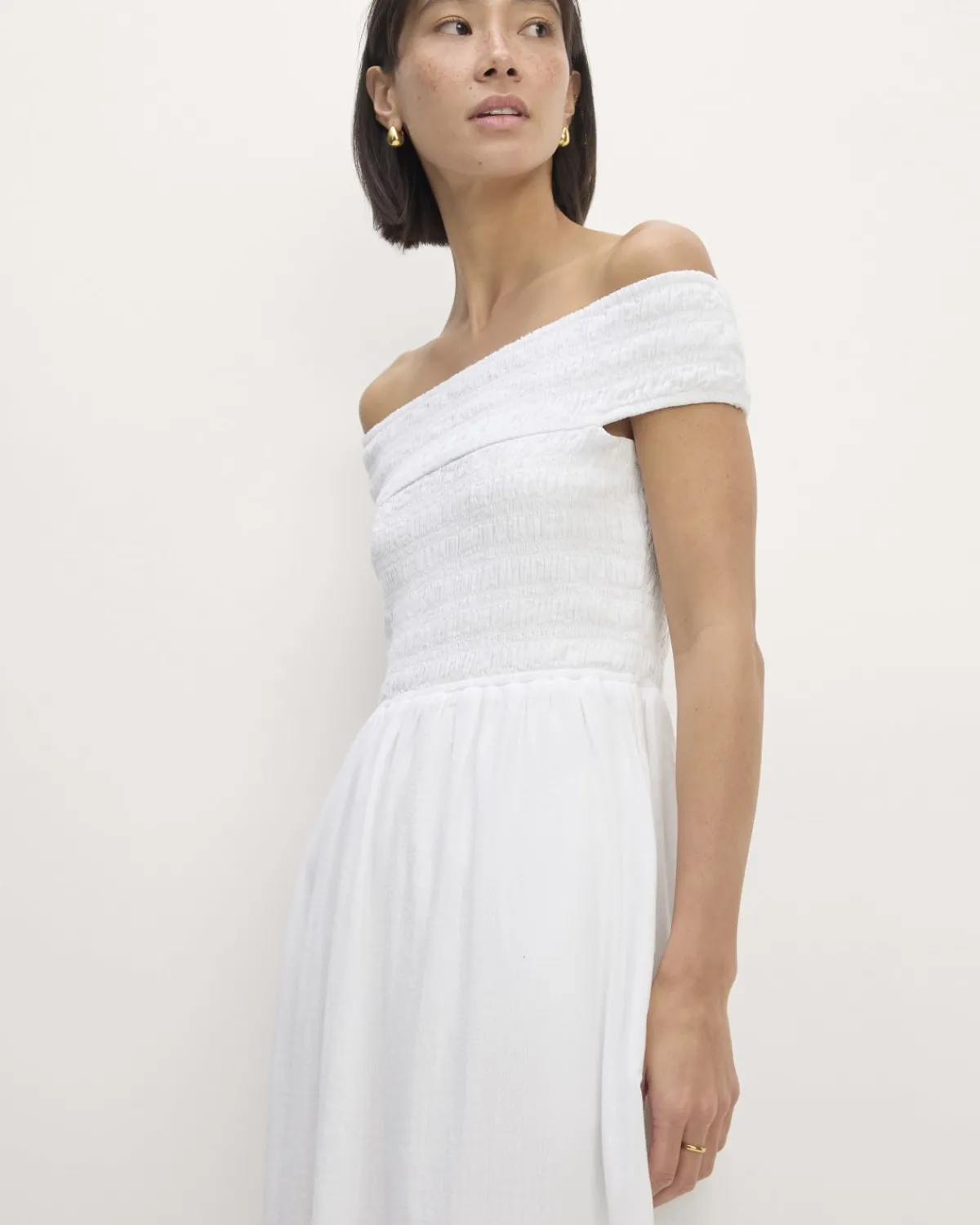 Everlane Dresses*The Gauze Off-the-Shoulder Dress