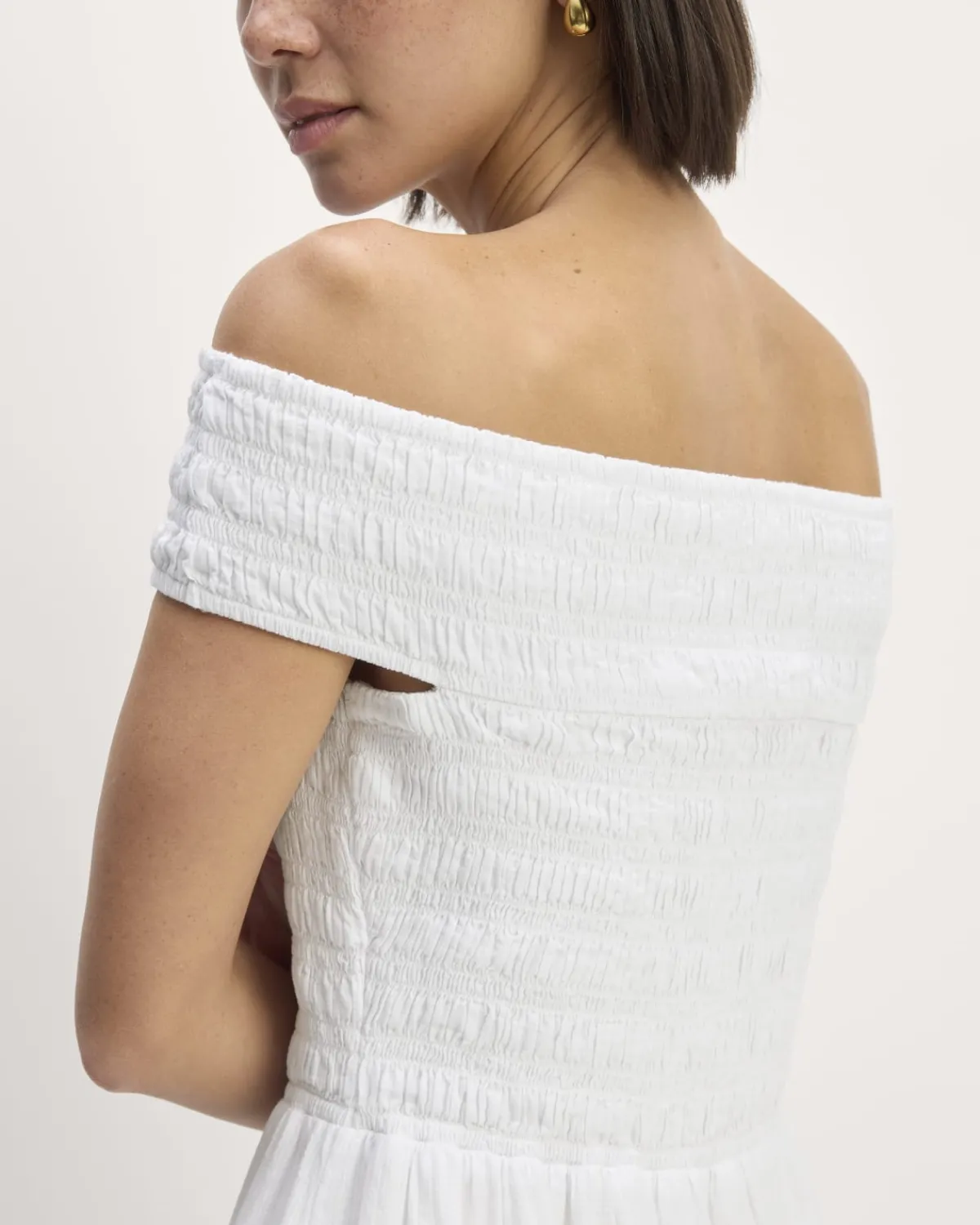 Everlane Dresses*The Gauze Off-the-Shoulder Dress