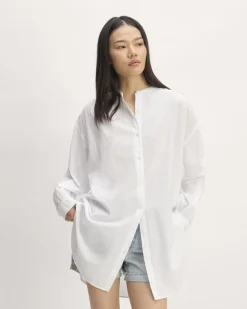 Everlane Tops*The Gauze Oversized Shirt