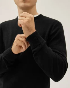 Everlane Sweaters|Turtleneck Sweaters*The Grade-A Cashmere Crew Heather Scarab Green