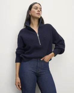 Everlane Sweaters*The Half-Zip in Everyday Cotton