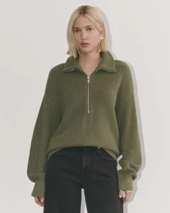 Everlane Sweaters*The Half-Zip in Everyday Cotton