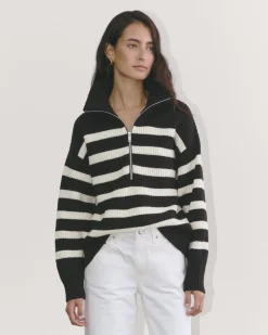 Everlane Sweaters*The Half-Zip Sweater in Luxe Merino