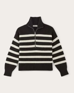 Everlane Sweaters*The Half-Zip Sweater in Luxe Merino
