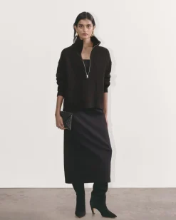 Everlane Sweaters*The Half-Zip Sweater in Luxe Merino