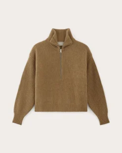 Everlane Sweaters*The Half-Zip Sweater in Luxe Merino