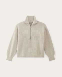Everlane Sweaters*The Half-Zip Sweater in Luxe Merino
