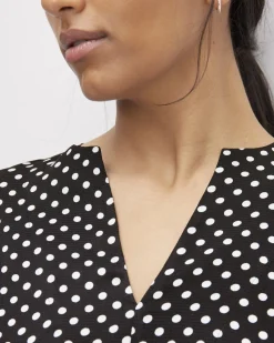 Everlane Tops*The Hammered Satin Balloon Sleeve Top