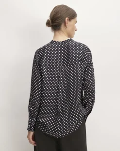 Everlane Tops*The Hammered Satin Popover Shirt