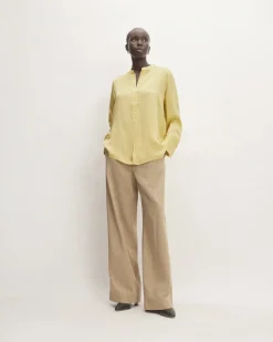 Everlane Tops*The Hammered Satin Popover Shirt