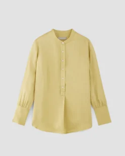 Everlane Tops*The Hammered Satin Popover Shirt